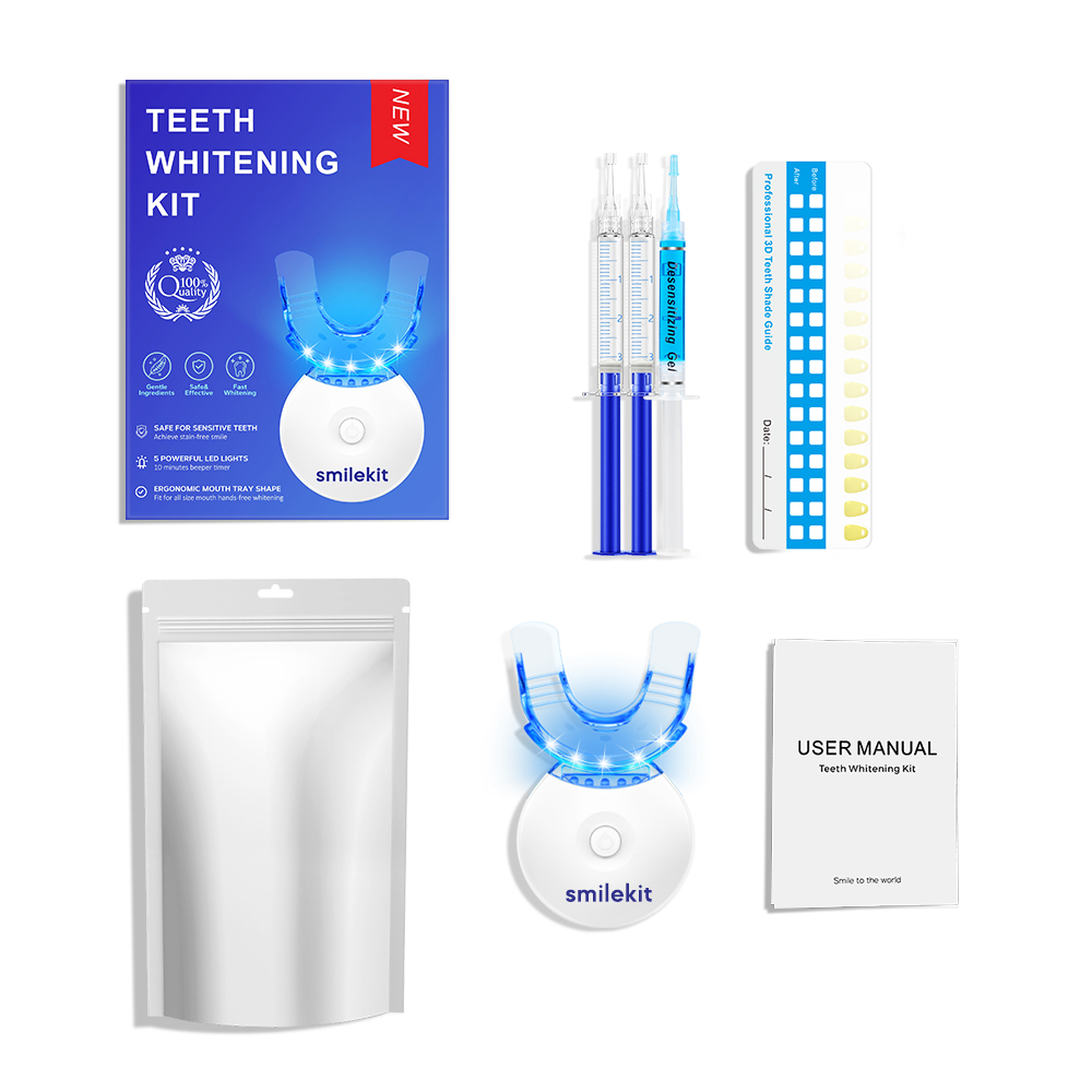 Teeth Whitening Light Kit - Набор для отбеливания зубов — 5-кратный