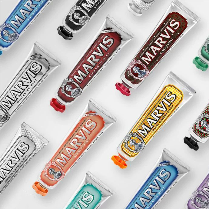 Teeth Whitening Marvis Toothpaste - Зубная паста Marvis Whitening Healthmint Freshen