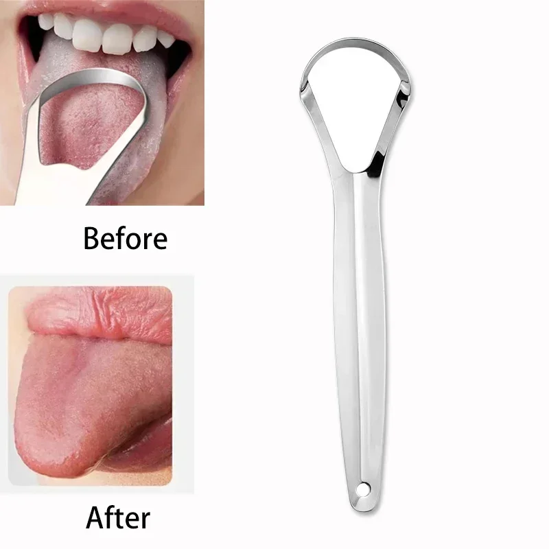 Tongue Scraper Metal - Скребок для языка из нержавеющей стали
