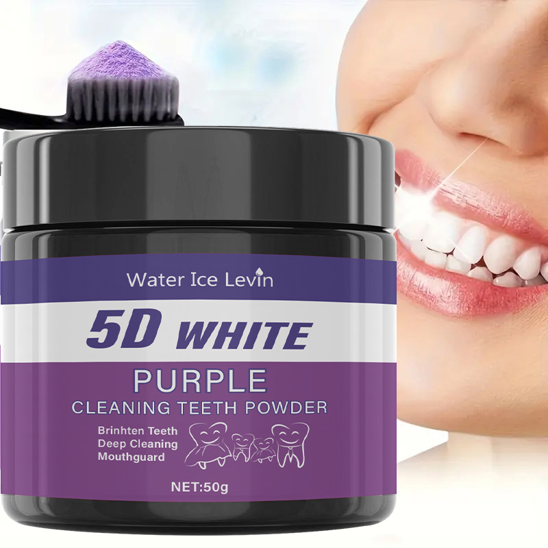 Teeth Whitening Oil Pulling - Осветляющая зубная порошка Water Ice Levin