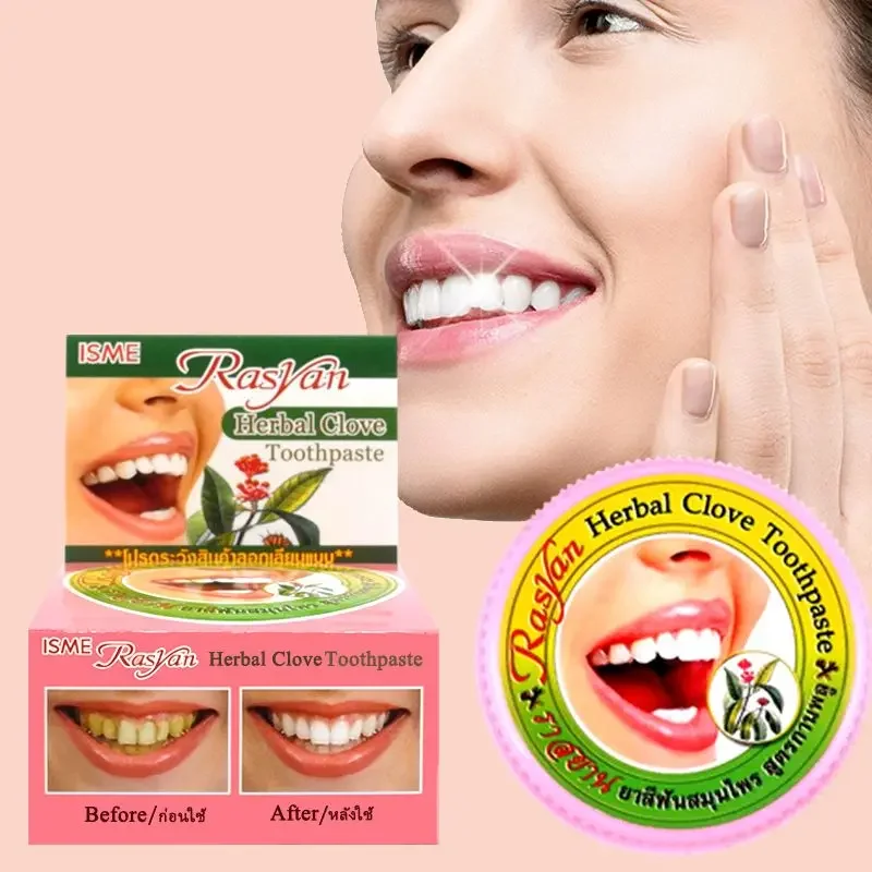 Teeth Paint Whitening - Тайский зубной порошок с гвоздикой и