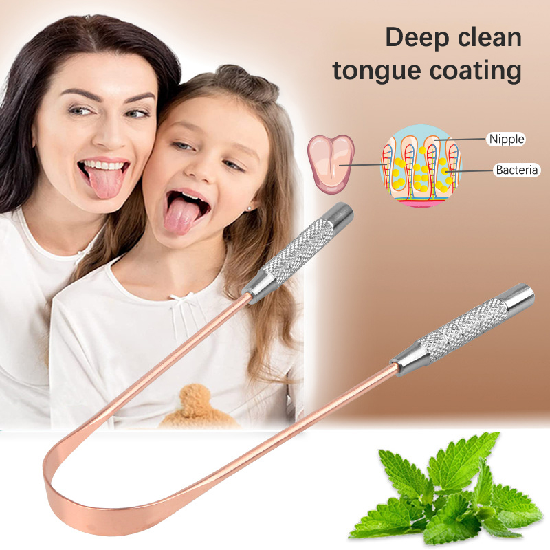 1 шт. медный скребок для языка – обзор и цена Tongue Scraper Metal
