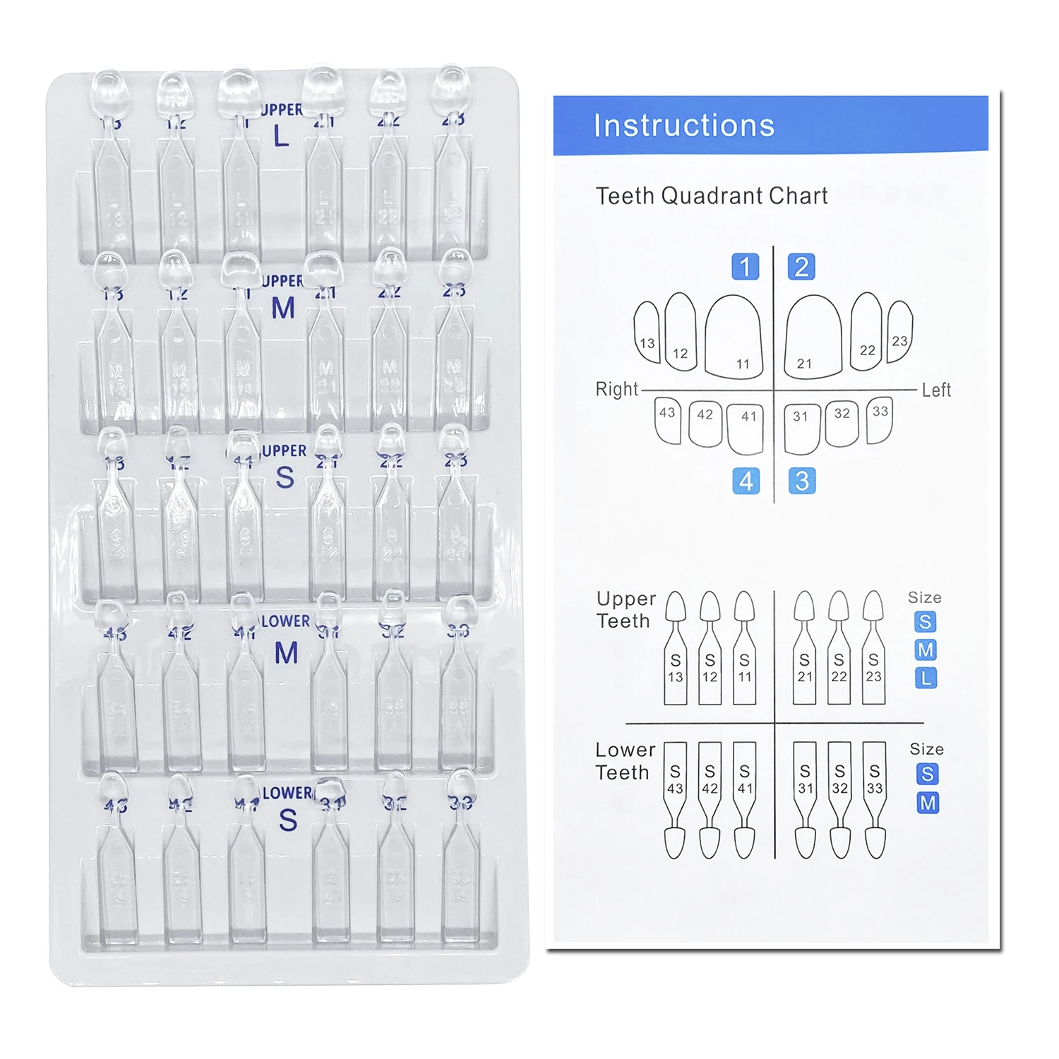 32 шт./компл., набор форм для  – обзор и цена Teeth Whitening Light Kit