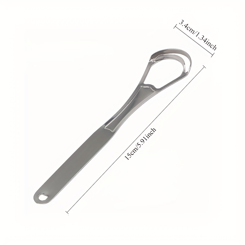 Двухслойная щетка для чистки я – обзор и цена Tongue Scraper Metal