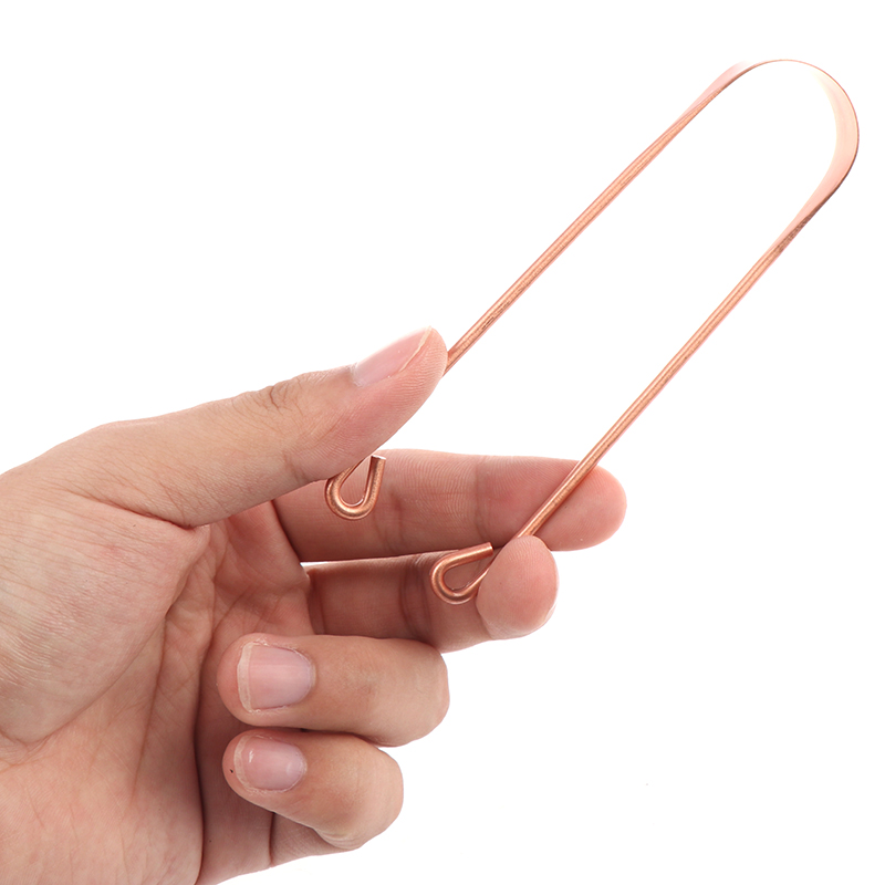 Оптовая продажа: 1 шт. медный  – обзор и цена Tongue Scraper Metal