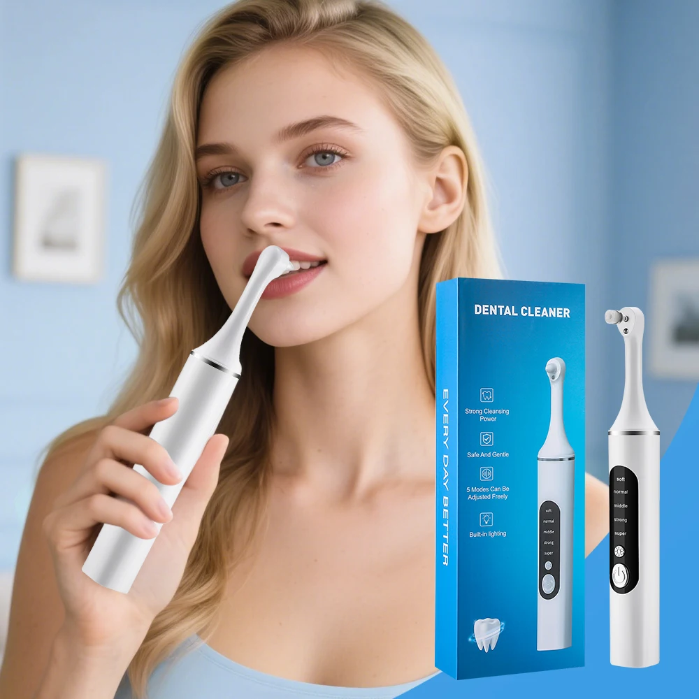 Электрический полировщик зубов – обзор и цена Teeth Whitening Light Kit
