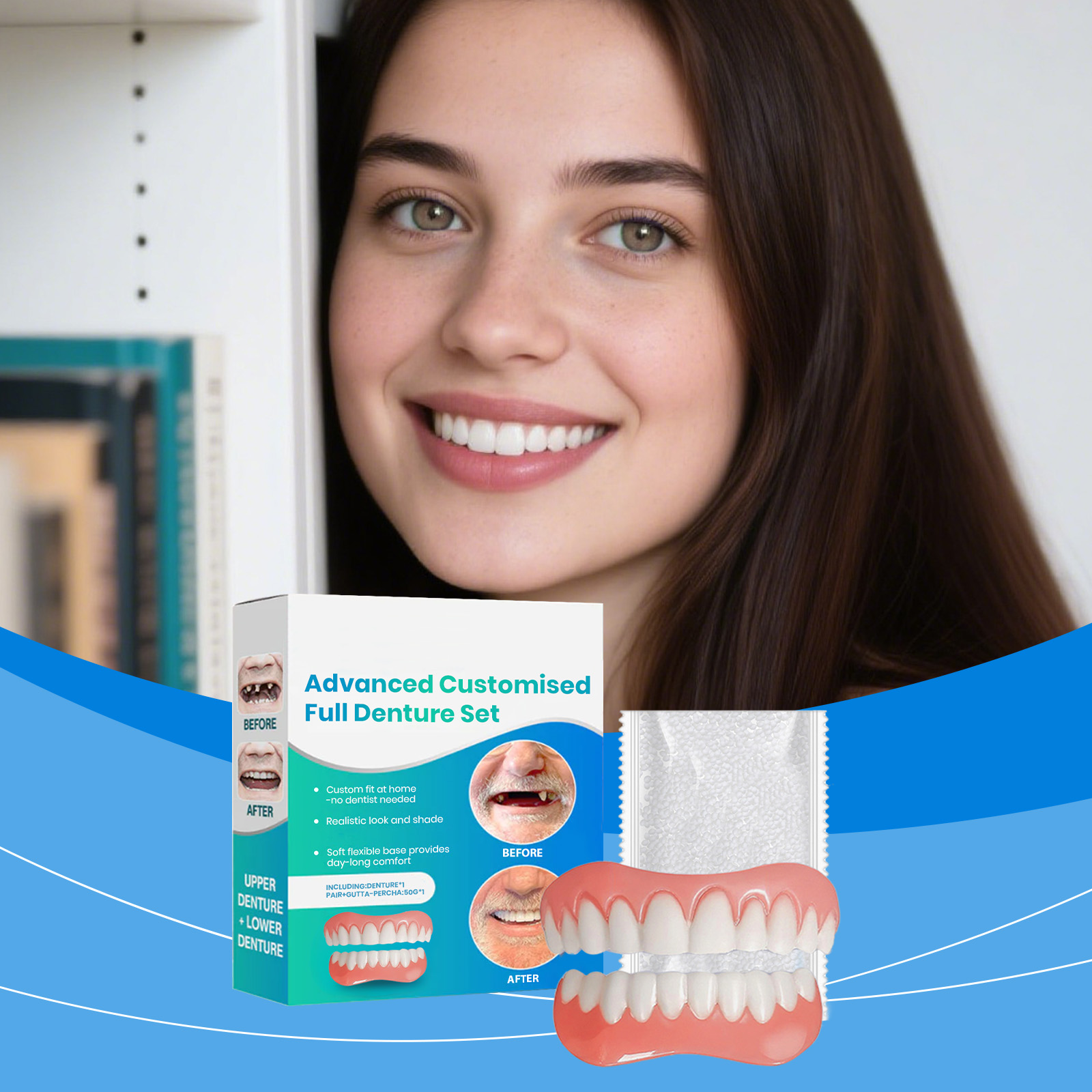 Модный комфортный гибкий силик – обзор и цена Teeth Whitening Kit