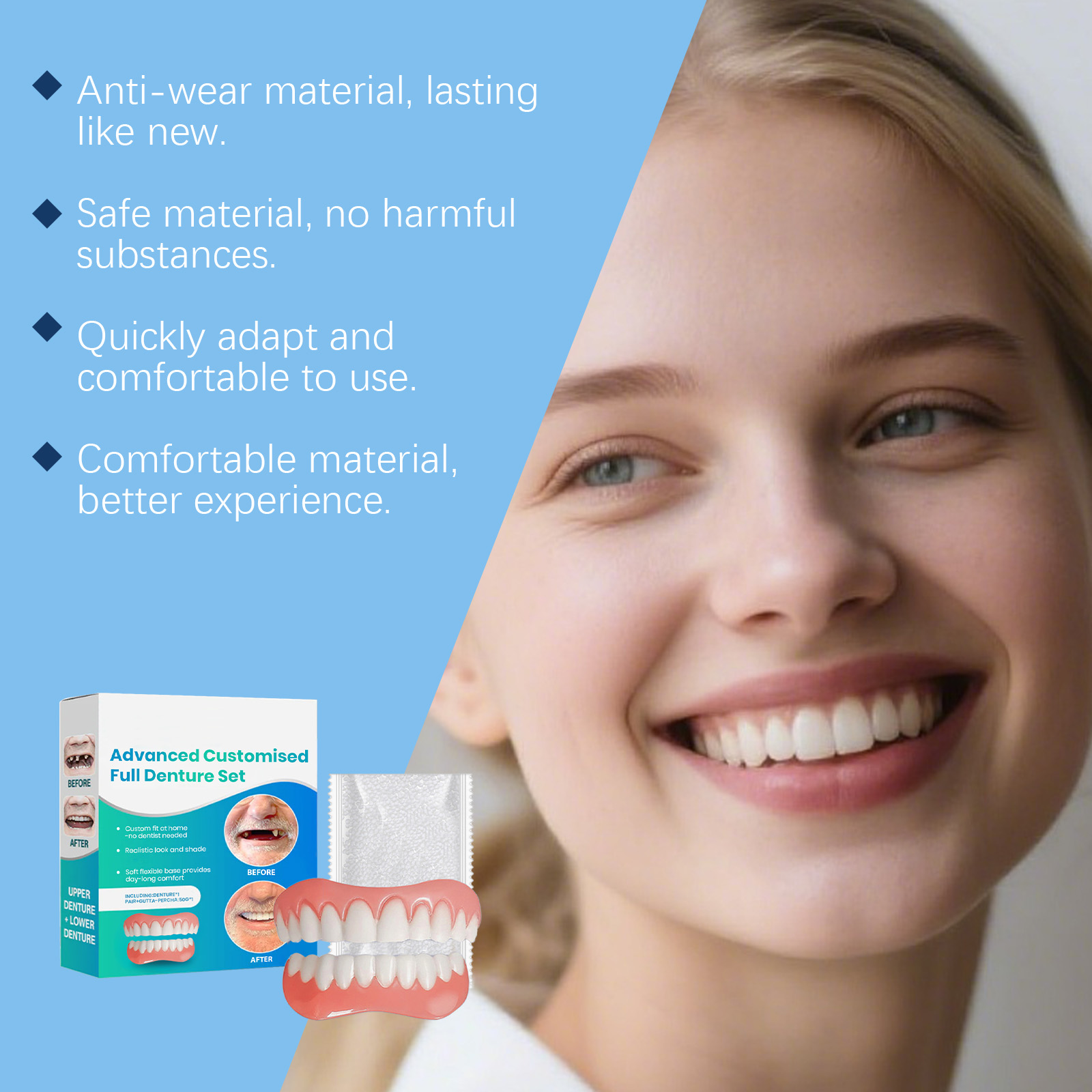 Модный комфортный гибкий силик – обзор и цена Teeth Whitening Kit