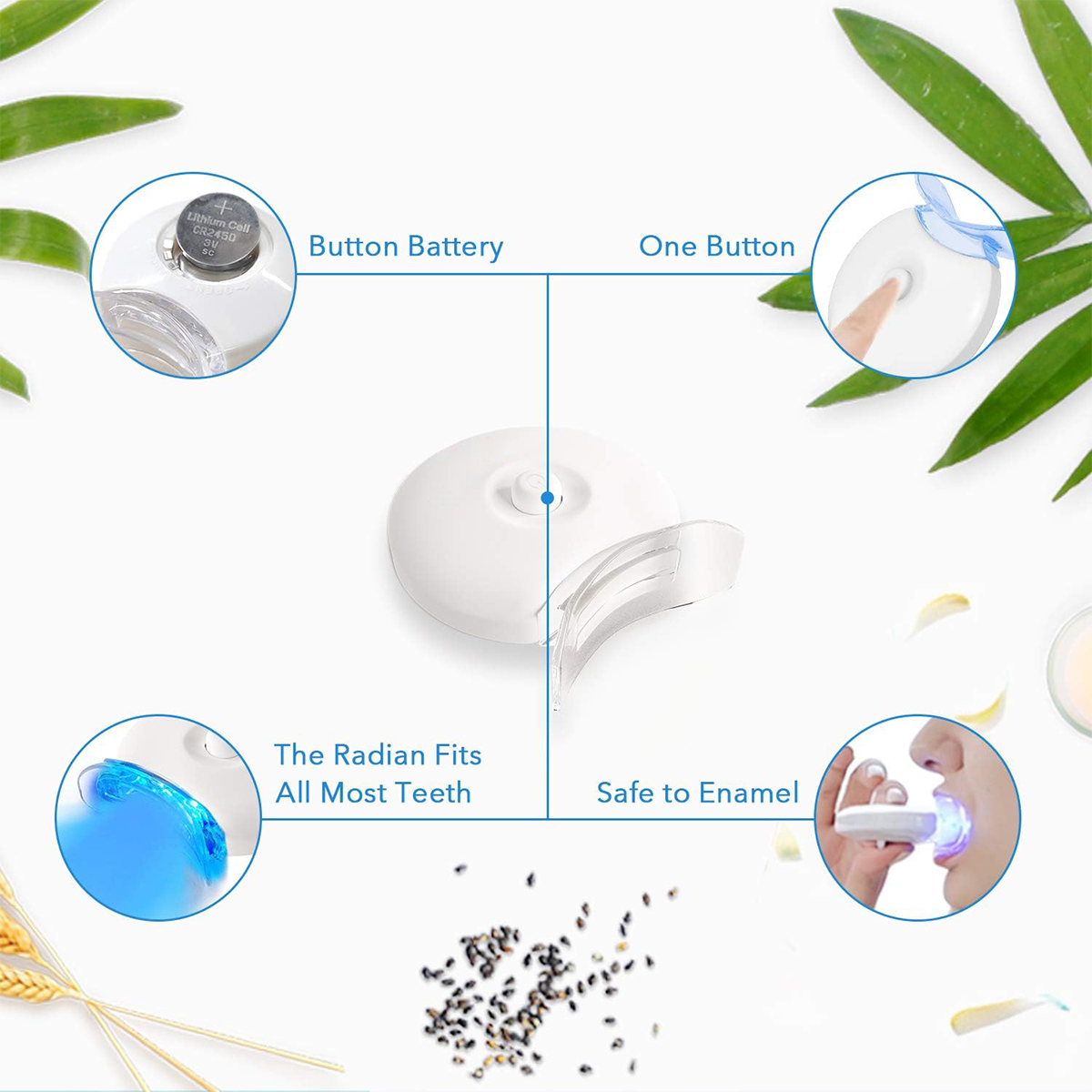 Набор для отбеливания зубов —  – обзор и цена Teeth Whitening Light Kit