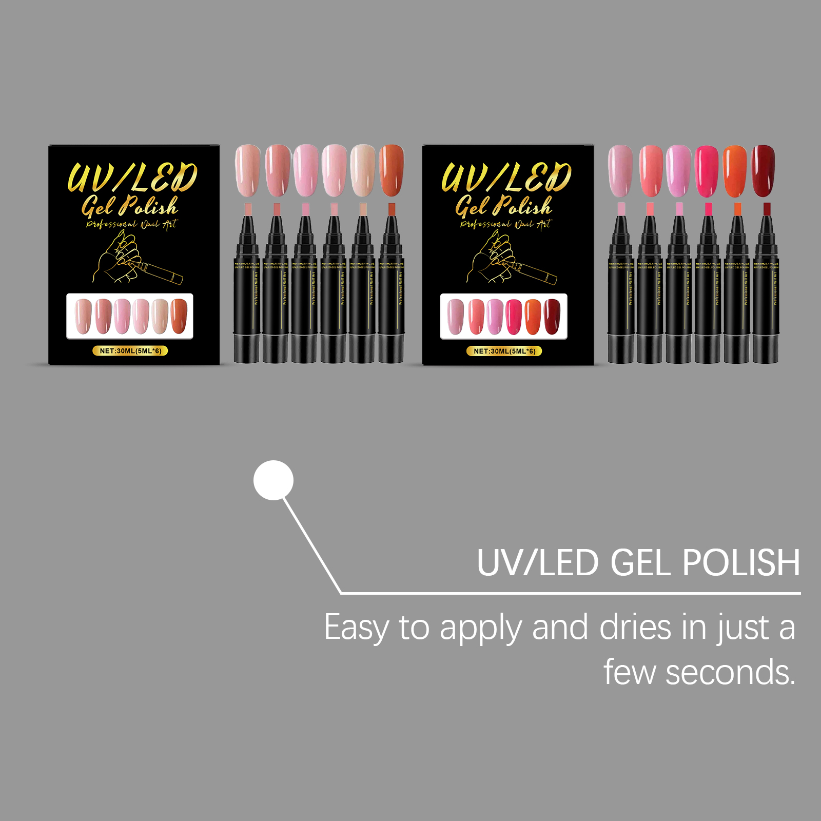 Набор из 6 гелевых ручек для н – обзор и цена Uv Whitening Kit