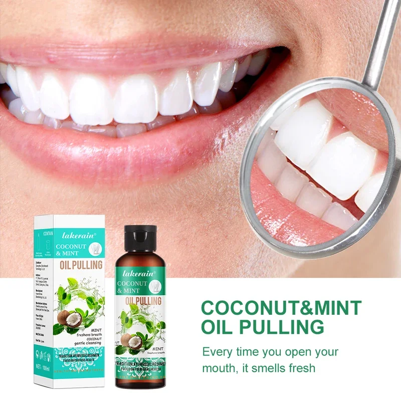 60/100/200/250 мл кокосовое мя – обзор и цена Teeth Whitening Oil Pulling
