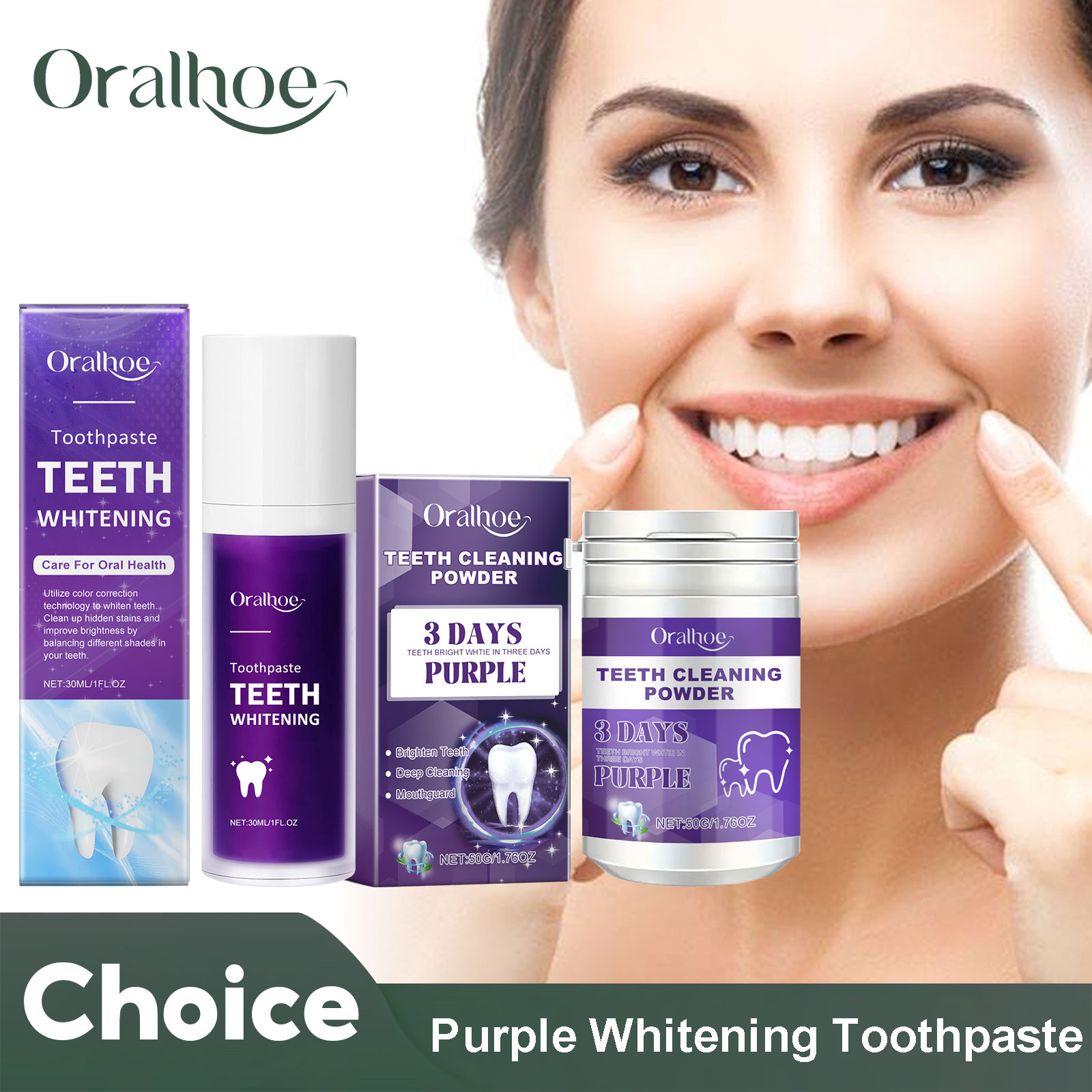 Фиолетовый корректор для отбел – обзор и цена Teeth Paint Whitening