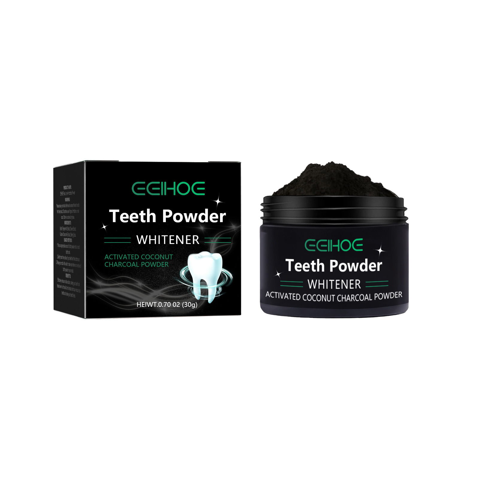 Угольный порошок EELHOE для от – обзор и цена Whitening Powder Activated
