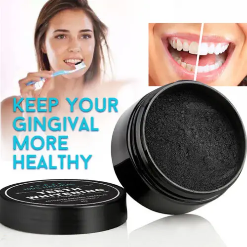 30 г отбеливающий зубной порош – обзор и цена Whitening Powder Activated