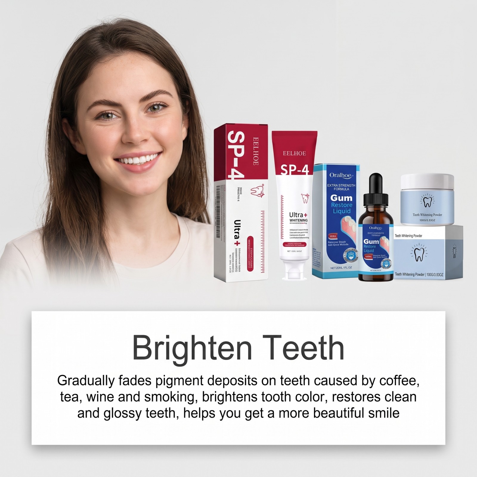 Набор для ухода за полостью рт – обзор и цена Teeth Paint Whitening