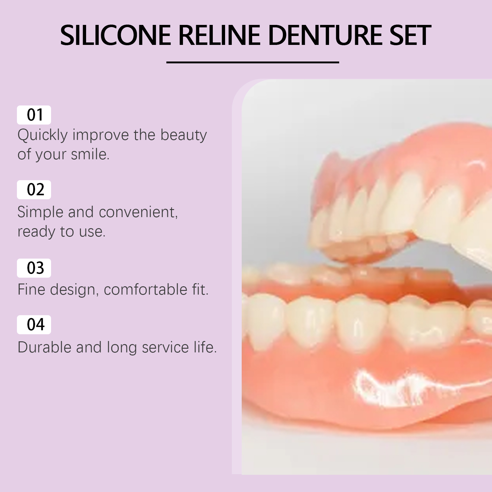 Силиконовый набор протезов, по – обзор и цена Teeth Whitening Kit