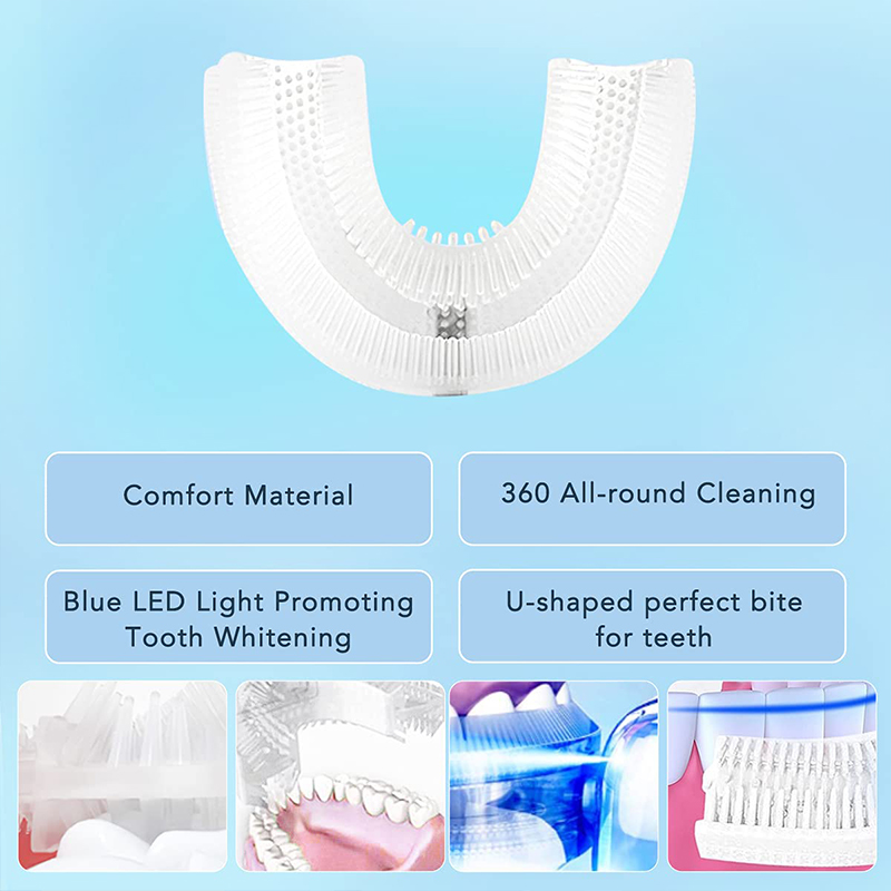 Уход за зубами, U-образная эле – обзор и цена Teeth Whitening Light Kit