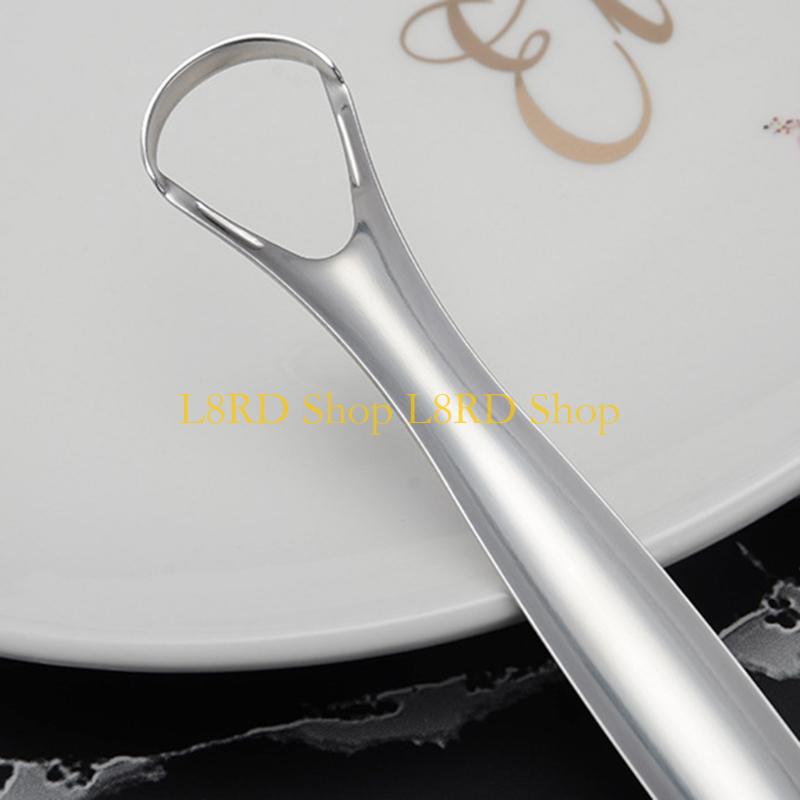 L8RD Скребок для языка из нерж – обзор и цена Tongue Scraper Metal