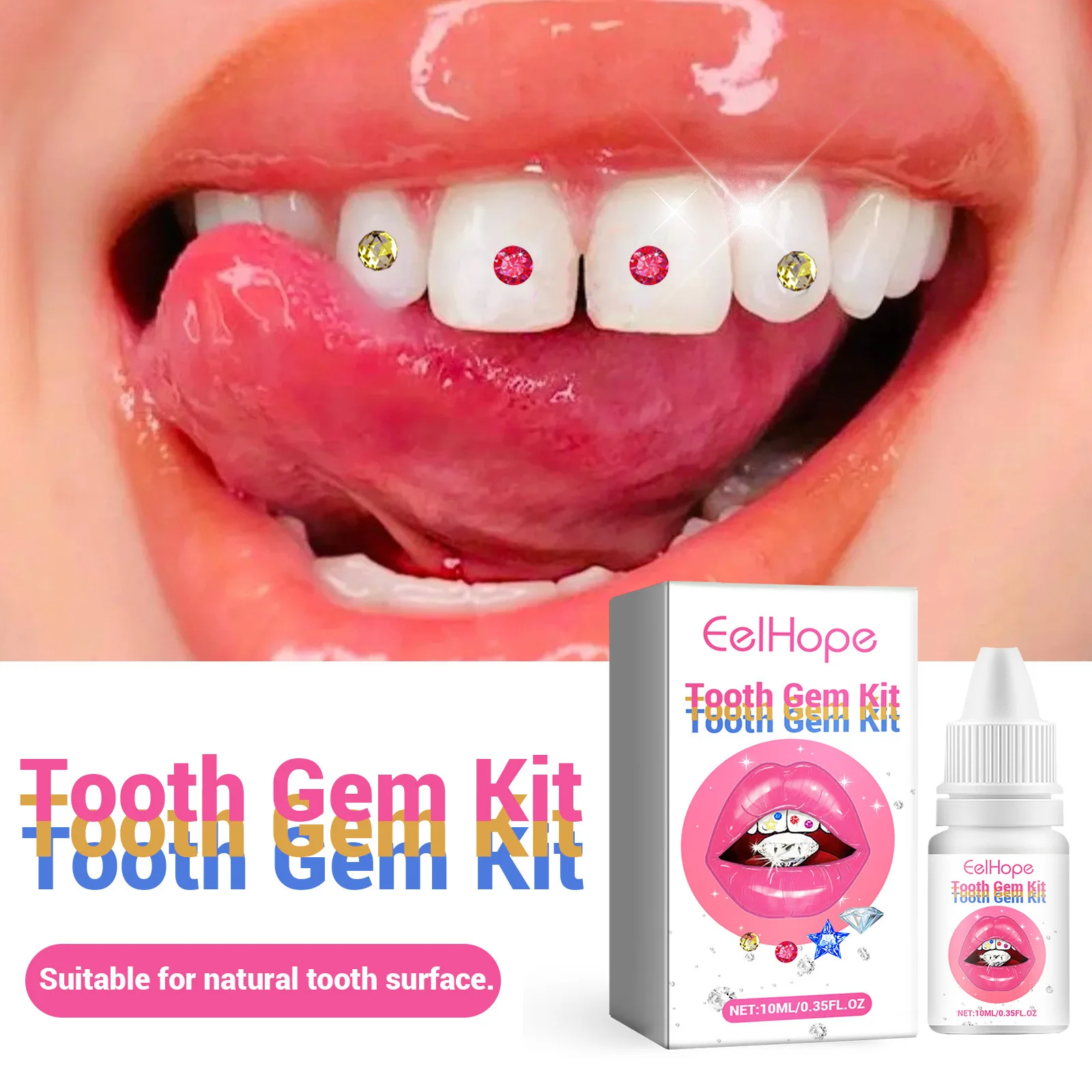 Набор для украшения зубов: DIY – обзор и цена Teeth Whitening Light Kit
