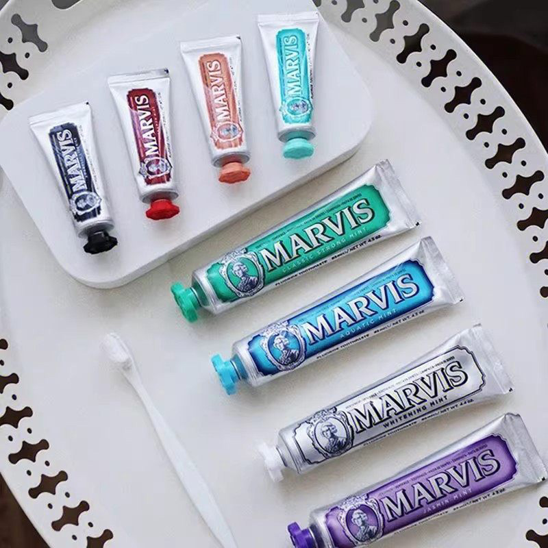 Зубная паста Marvis Whitening  – обзор и цена Teeth Whitening Marvis Toothpaste