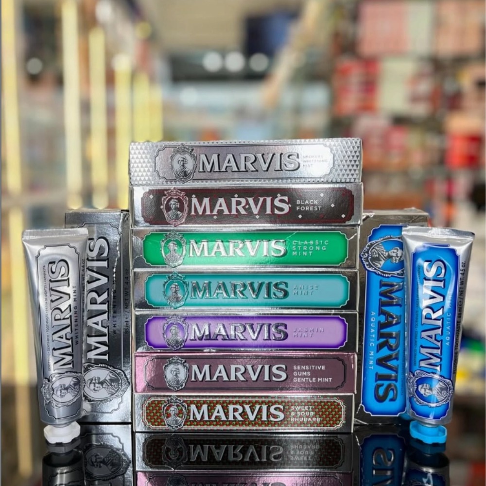 Итальянская люксовая отбеливаю – обзор и цена Teeth Whitening Marvis Toothpaste