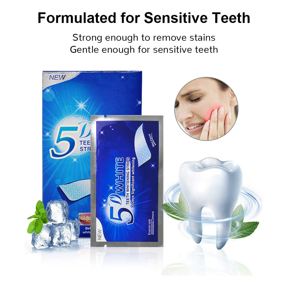 5D-полоски для отбеливания зуб – обзор и цена Teeth Whitening Ai