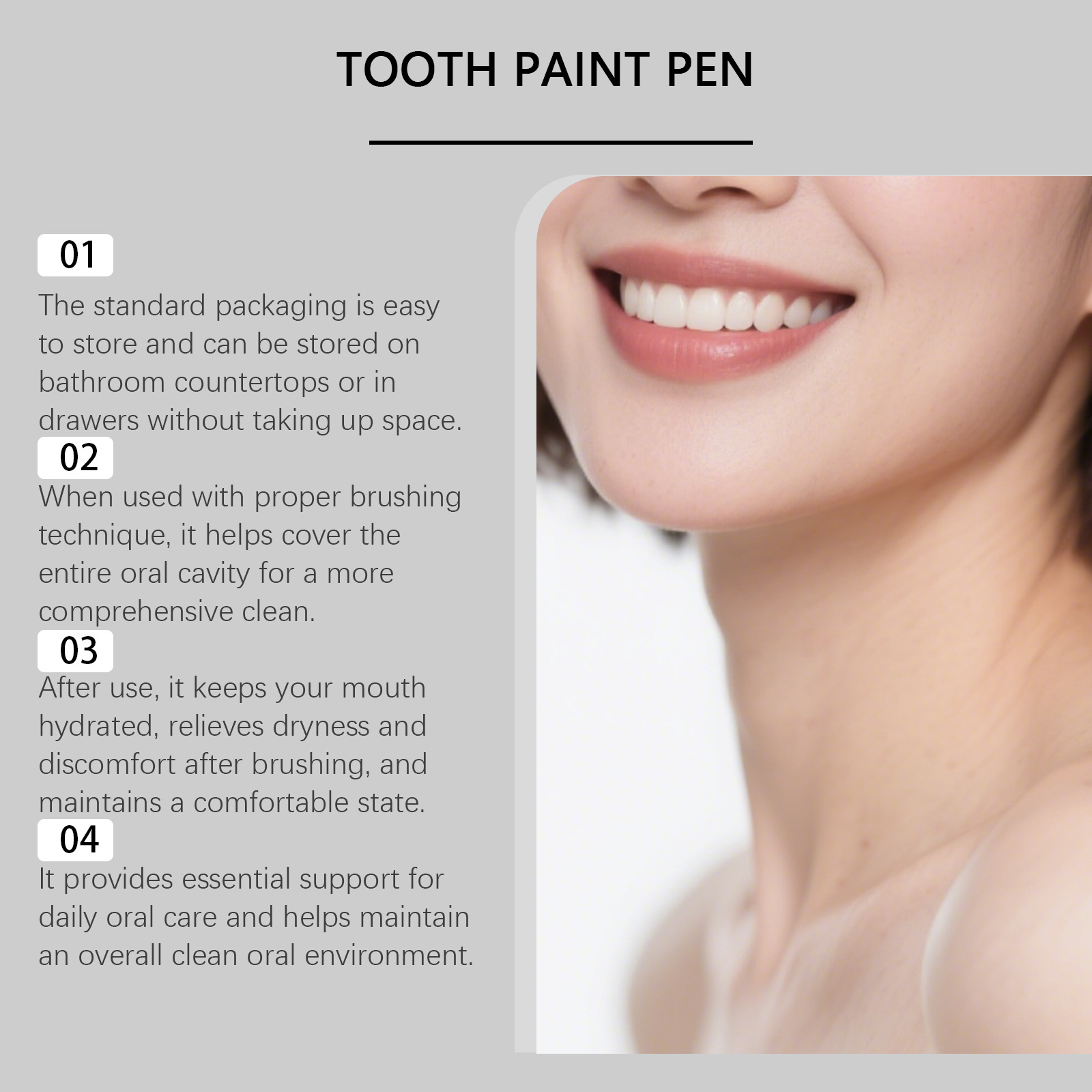 Карандаш для отбеливания зубов – обзор и цена Teeth Paint Whitening